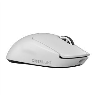 Logitech G PRO X Superlight 2, white - Belaidė pelė