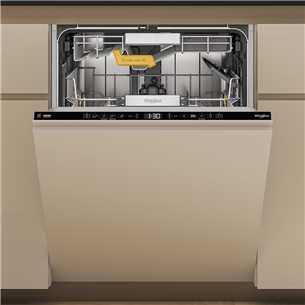 Whirlpool, 14 place settings, width 60 cm - Įmontuojama indaplovė