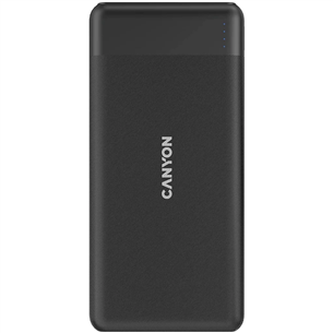 Canyon PB-1009, 10000 mAh, black - Išorinė baterija CNE-CPB1009B