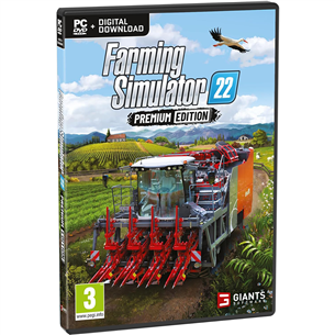 Farming Simulator 22 - Premium Edition, PC - Žaidimas 4064635100746