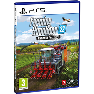 Farming Simulator 22 - Premium Edition, PlayStation 5 - Žaidimas 4064635500348