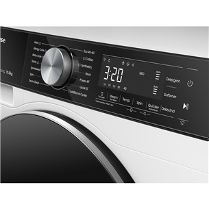 Hisense 10,5 kg + 10 kg, 1400 aps./min. - Skalbimo mašina su džiovykle