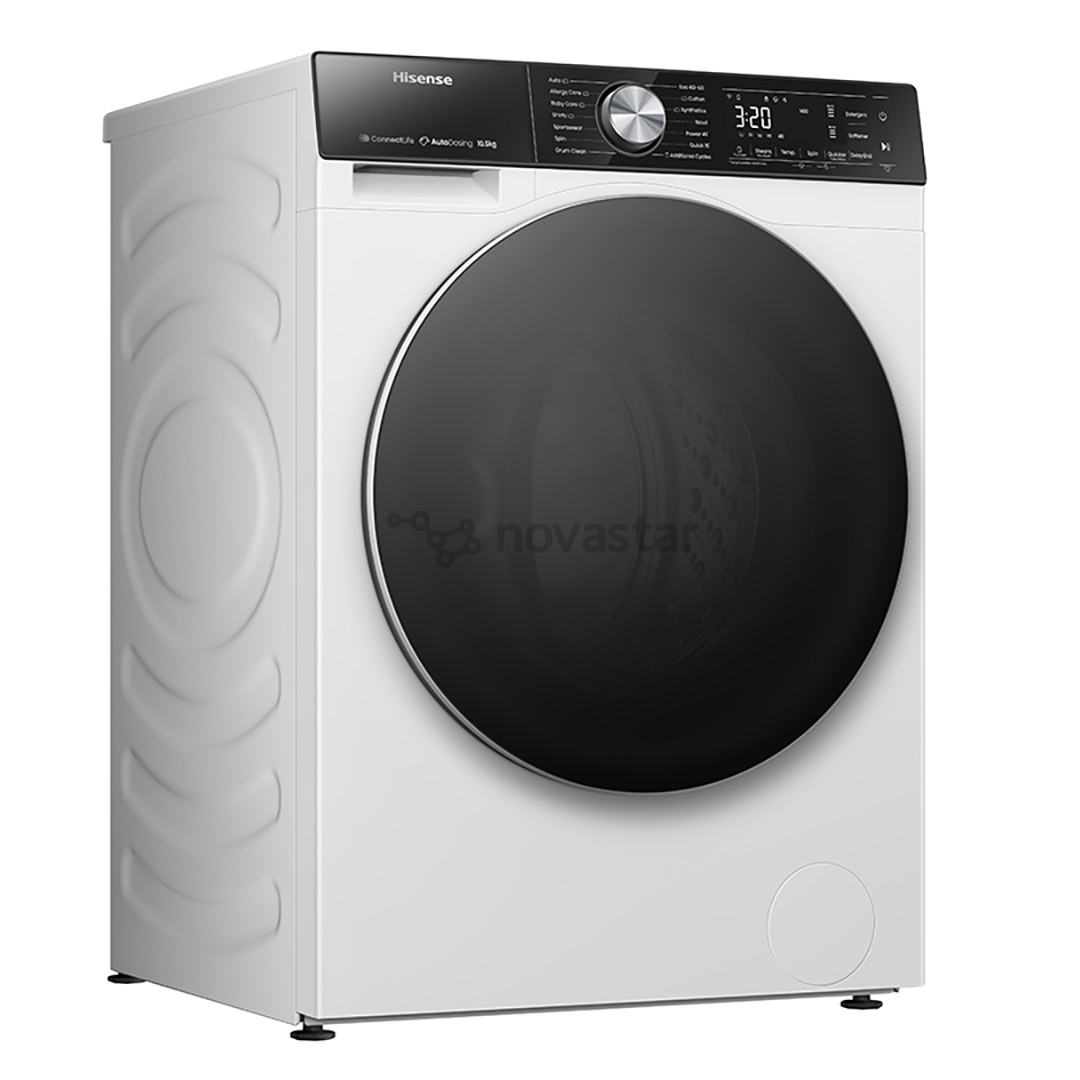 Hisense 10,5 kg + 10 kg, 1400 aps./min. - Skalbimo mašina su džiovykle