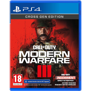 Call of Duty: Modern Warfare III, PlayStation 4 - Žaidimas 5030917299575