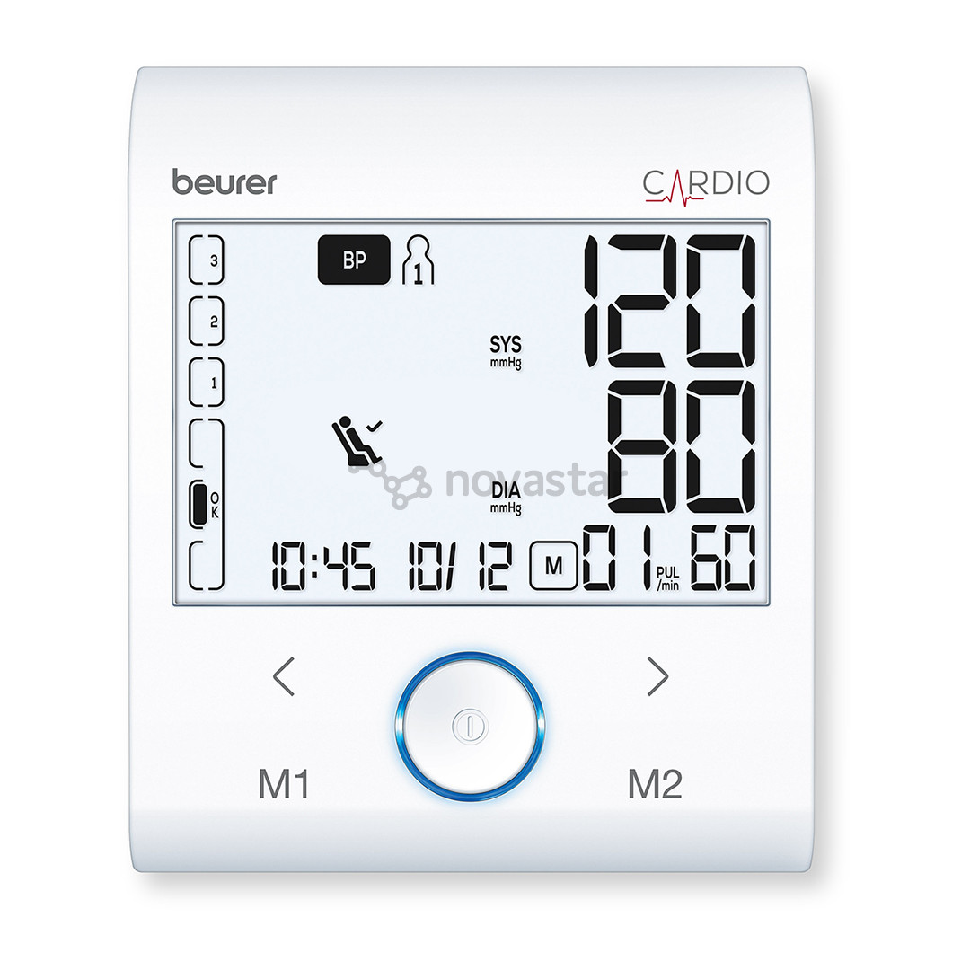 Beurer, ECG, white - Kraujospūdžio matuoklis