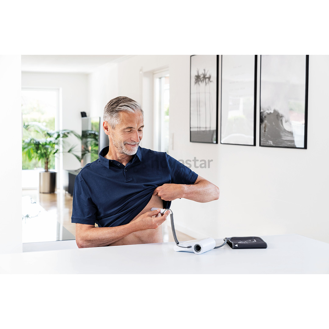 Beurer, ECG, white - Kraujospūdžio matuoklis