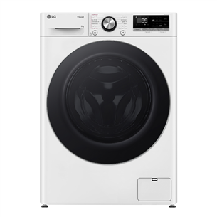 LG, TurboWash, 8 kg, depth 47,5 cm, 1200 rpm - Front load washing machine