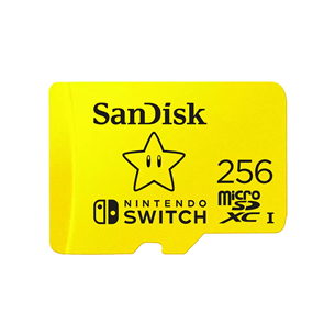 SanDisk microSDXC card for Nintendo Switch, 256 GB - Atminties kortelė SDSQXAO-256G-GNCZN