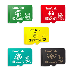 SanDisk microSDXC card for Nintendo Switch, 128 GB - Atminties kortelė