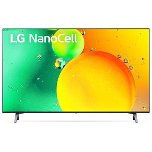 LG NANO753QC, 43'', Ultra HD, LED LCD, NanoCell, black - Televizorius 43NANO753QC.AEU