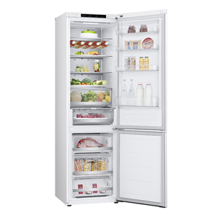 LG, NoFrost, 387 L, 203 cm, white - Refrigerator