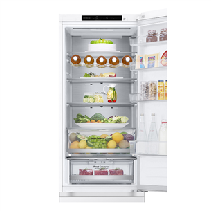 LG, NoFrost, 387 L, 203 cm, white - Refrigerator