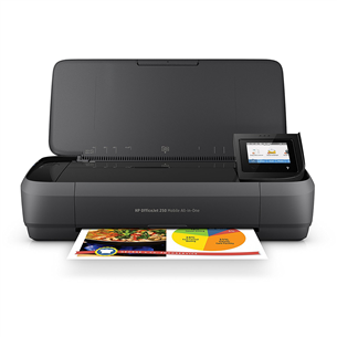 HP OfficeJet 250 Mobile, black - Mobilus spausdintuvas CZ992A#BHC