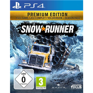 SnowRunner Premium Edition, PlayStation 4 - Игра 3512899122956