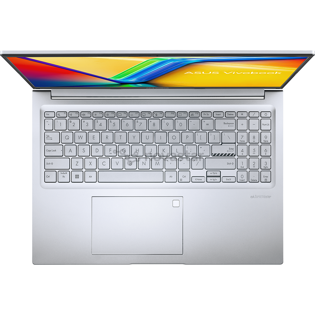 ASUS VivoBook 16, WUXGA, Ryzen 7, 16 ГБ, 512 ГБ, ENG, серебристый - Ноутбук