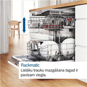 Bosch Serie 6, TimeLight, 14 комплектов посуды - Интегрируемая посудомоечная машина