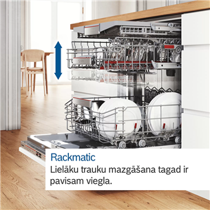 Bosch Serie 6, TimeLight, 14 place settings - Built-in Dishwasher