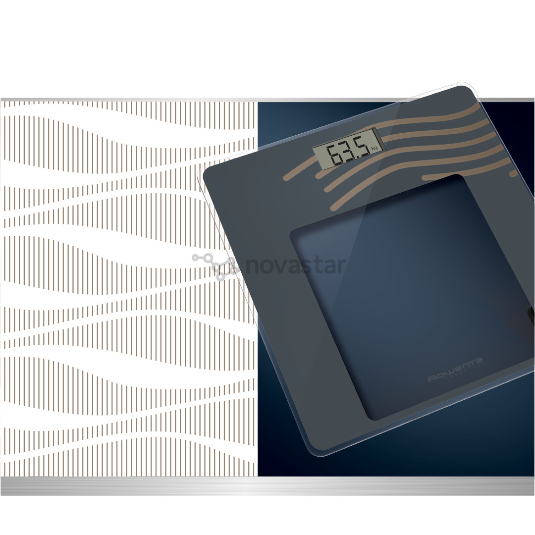 Rowenta Essential Dune, tamsiai pilkos - Vonios svarstyklės