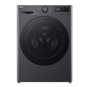 LG, 10 kg / 6 kg, depth 56,5 cm, 1400 rpm, black - Washer-dryer combo F4DR510S2M.AMBQPMR