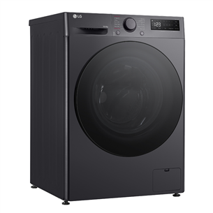 LG, 10 kg / 6 kg, depth 56,5 cm, 1400 rpm, black - Washer-dryer combo