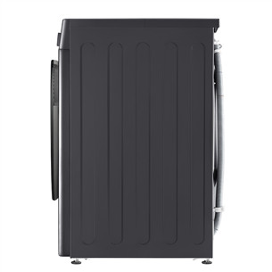 LG, 10 kg / 6 kg, gylis 56,5 cm, 1400 aps./min., juoda - Skalbimo mašina - džiovyklė