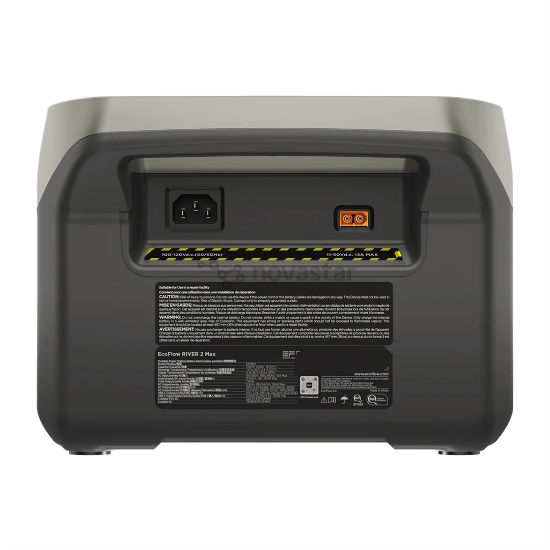 EcoFlow RIVER 2 Max 512 Wh - Portable power station / power bank