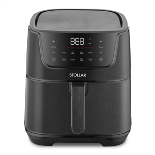 Stollar the Smart Air Fry, 7 L, 1800 W, black - Karšto oro gruzdintuvė