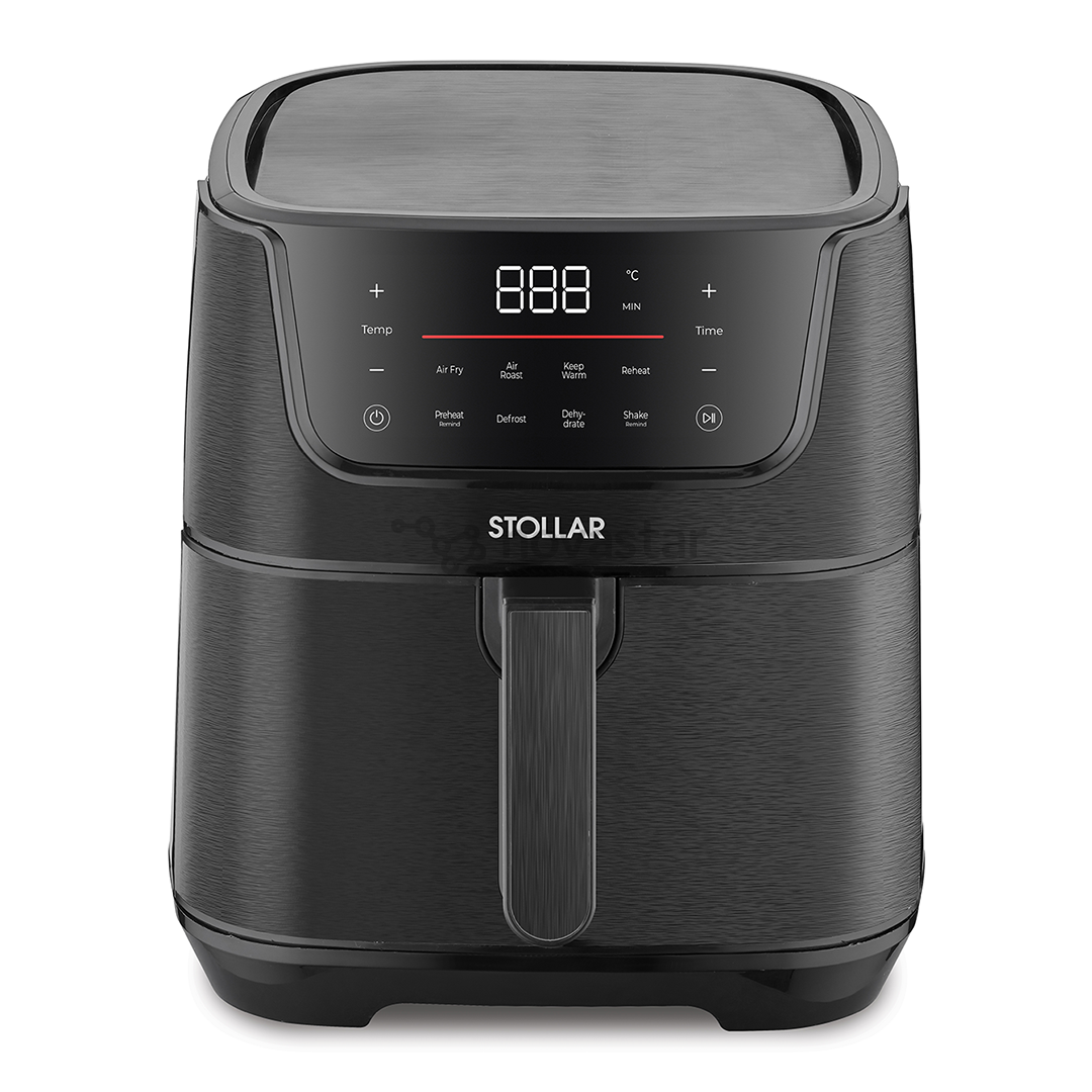 Stollar the Smart Air Fry, 7 л, 1800 Вт, черный - Аэрогриль