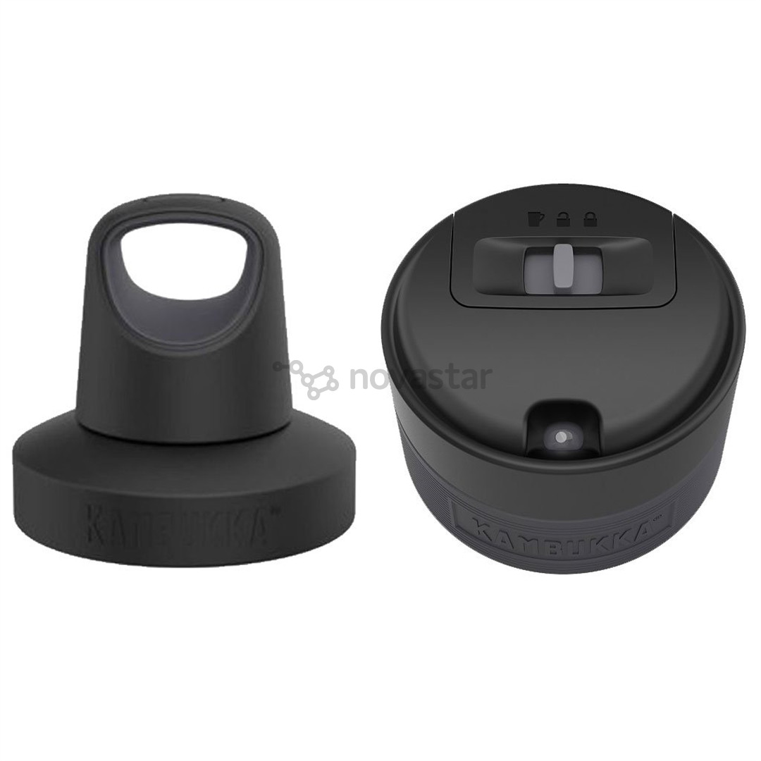 Kambukka, Etna 500 ml, black, giftbox - Termo puodelis +nusukamas dangtelis