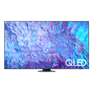Samsung Q80C, 98", Ultra HD, QLED, gray - TV