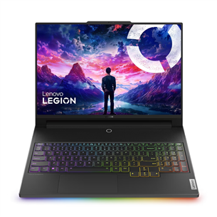 Lenovo Legion 9 16IRX8, 16'', 3.2K, Mini LED, 165 Hz, i9, 32 GB, 2 TB, RTX 4090, SWE, black - Nešiojamas kompiuteris 83AG000FMX