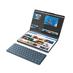 Lenovo Yoga Book 9 13IRU8, 13,3'', 2.8K, OLED, сенсорный, i7, 16 ГБ, 1 ТБ, ENG, бирюзовый - Ноутбук