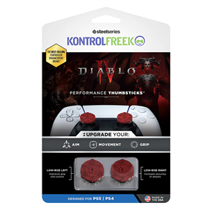 KontrolFreek Diablo IV, PS4, PS5, 2 vnt., red - Priedas 2901-PS5