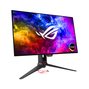 Asus ROG Swift OLED PG27AQDM, 27", QHD, 240 Hz, OLED, black - Monitorius