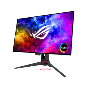 Asus ROG Swift OLED PG27AQDM, 27", QHD, 240 Hz, OLED, black - Monitorius