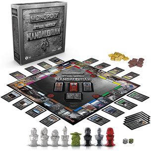 Hasbro Monopoly Star Wars: Mandalorian - Stalo žaidimas