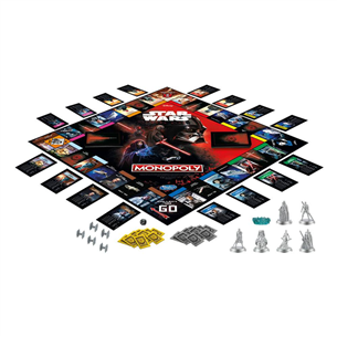 Hasbro Monopoly Star Wars: Dark Side - Stalo žaidimas
