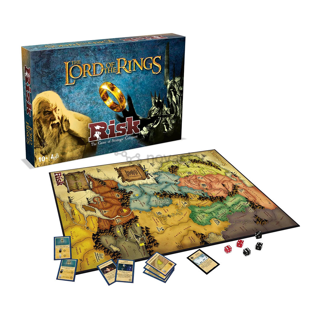 RISK: Lord of the Rings - Stalo žaidimas