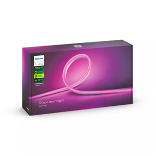 Philips Hue Lightstrip Outdoor, White and Color Ambiance, 5 m, color - Lauko LED šviesos juosta