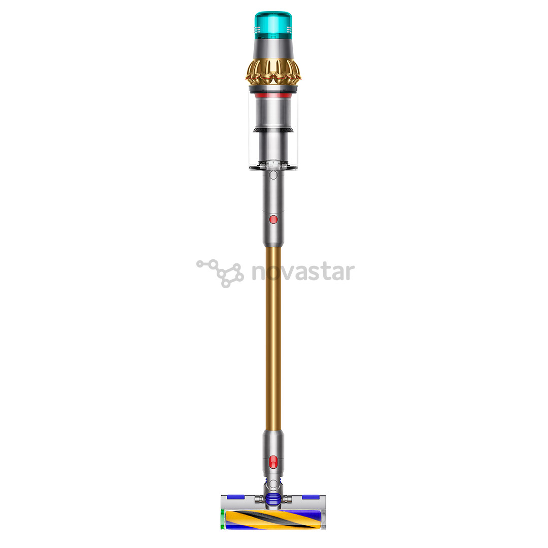 Dyson V15 Detect Absolute (2023), aukso spalvos - Belaidis dulkių siurblys