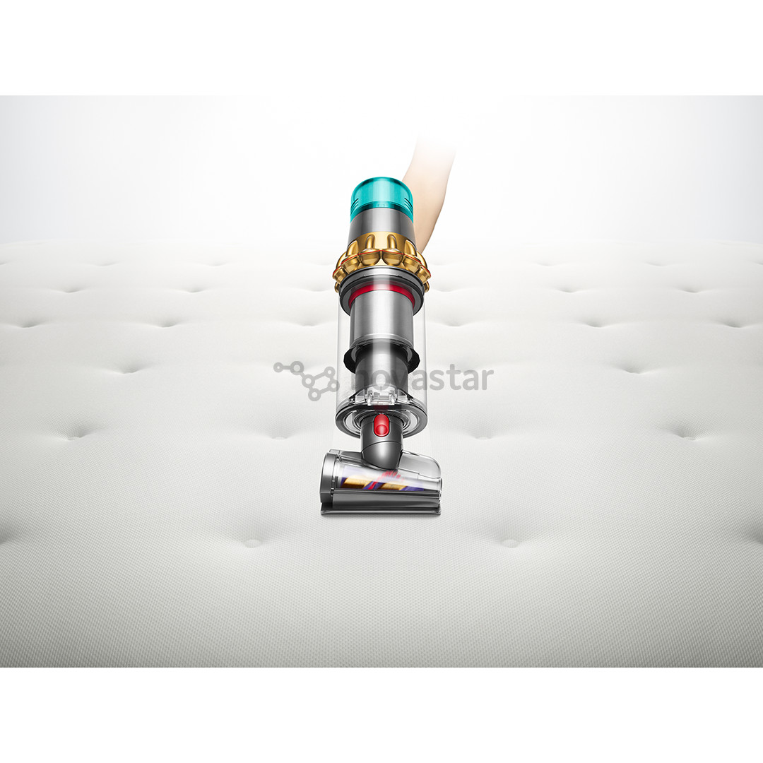 Dyson V15 Detect Absolute (2023), aukso spalvos - Belaidis dulkių siurblys