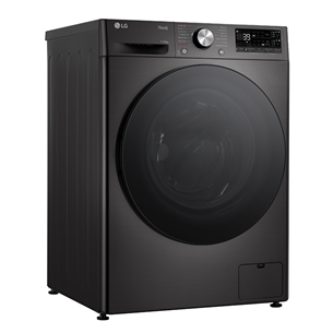 LG, 11 kg / 6 kg, depth 56,5 cm, 1400 rpm, black - Washer-dryer combo