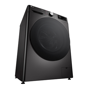 LG, 11 kg / 6 kg, depth 56,5 cm, 1400 rpm, black - Washer-dryer combo