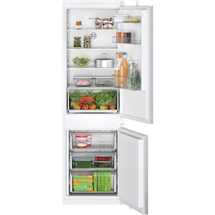 Bosch, Series 2, NoFrost, 260 L, 178 cm - Built-in refrigerator KIN86NSE0