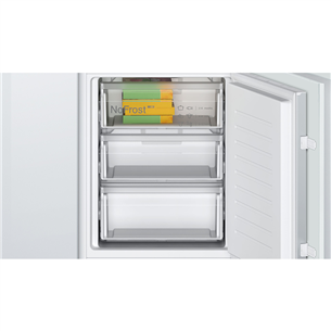 Bosch, Series 2, NoFrost, 260 L, 178 cm - Built-in refrigerator
