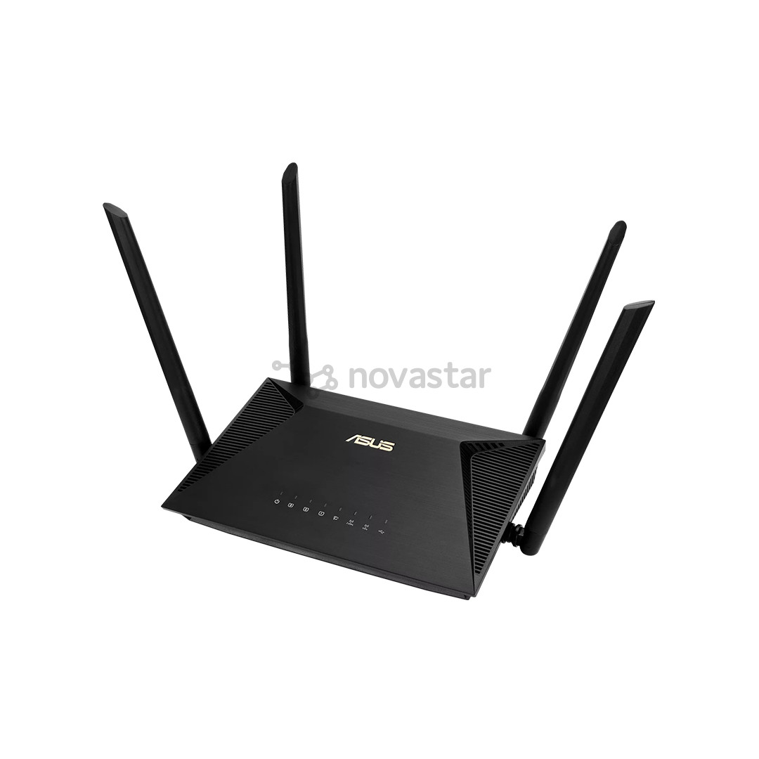 ASUS RT-AX1800U, WiFi 6, black - WiFi maršrutizatorius