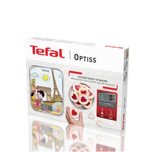 Tefal Optiss Decor - Virtuvinės svarstyklės