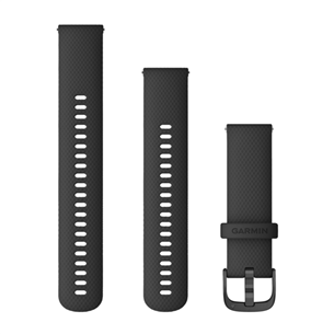 Garmin Quick Release Band, Vivoactive 4, 22 mm, juodas - Dirželis 010-13256-21