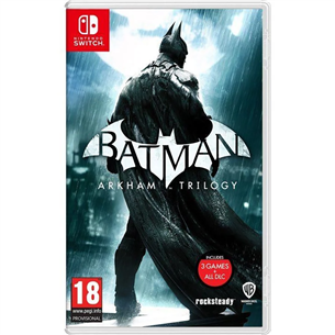 Batman: Arkham Trilogy, Nintendo Switch - Žaidimas 5051895417119