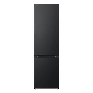 LG, NoFrost, 387 л, высота 203 см, черный - Холодильник GBV7280CEV.AEVQEUR